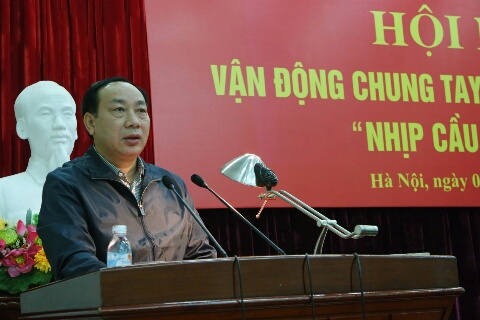 Thứ trưởng Nguyễn Hồng Trường kêu gọi các đơn vị ủng hộ xây cầu dân sinh đảm bảo ATGT