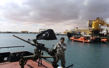  Cảng Misrata hiện nằm dưới sự kiểm soát của phiến quân Hồi giáo