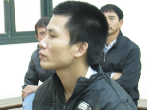 Bị cáo Lê Anh Thắng tại phiên tòa