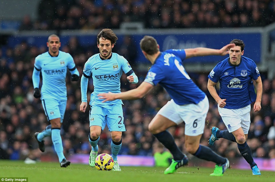 Man City không thể vượt qua cửa ải Everton