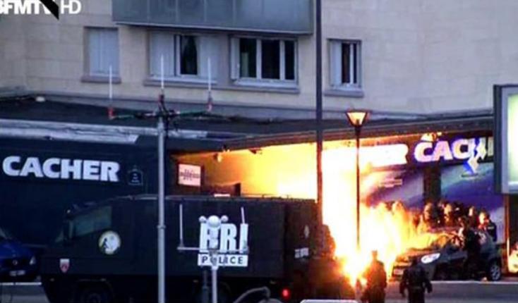 Quang cảnh một vụ tấn công khủng bố tại Pháp trong tuân quan