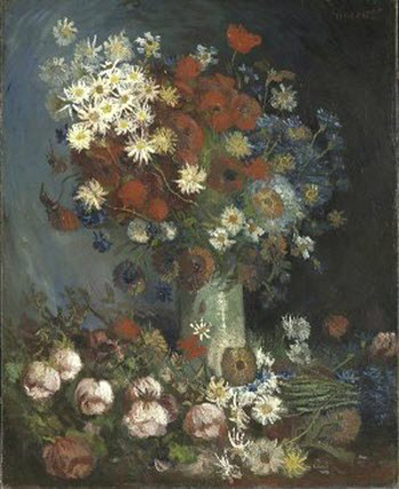 Still Life With Meadow Flowers and Roses của họa sĩ Van Gogh