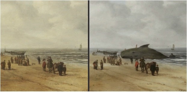 Tác phẩm “Cảnh biển” của hoạ sĩ người Hà Lan Hendrick Van Anthonissen