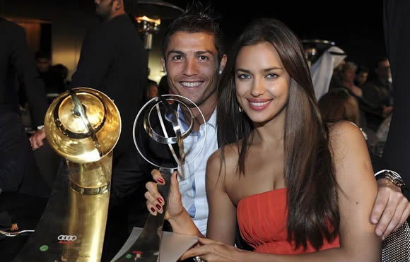 Ronaldo và Irina thời còn mặn nồng