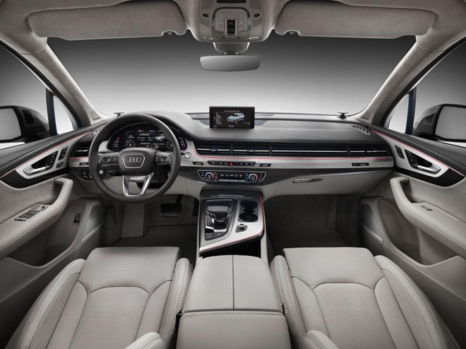 Nội thất Audi Q7 mới