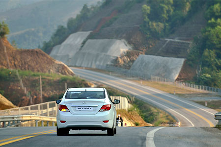Hyundai Accent Blue 2015 trên hành trình kiểm thử khả năng tiết kiệm nhiên liệu từ Hà Nội đi Lào Cai