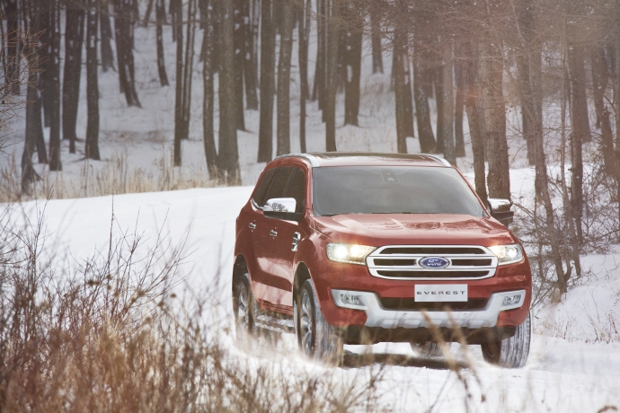 Ford Everest-Snow