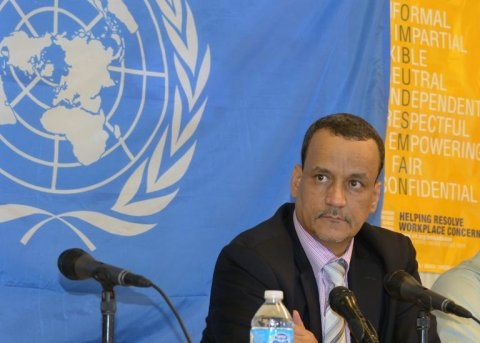 Đặc phái viên LHQ ông Ismail Ould Cheikh Ahmed.