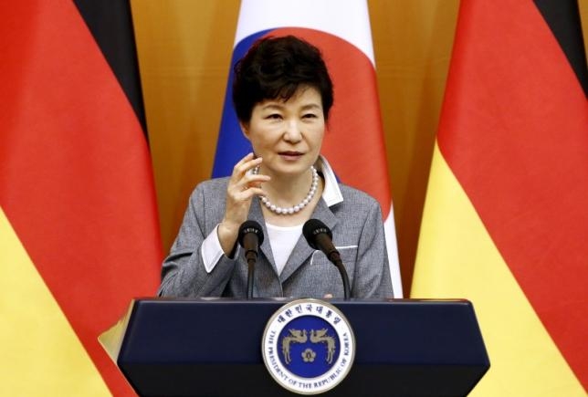 Tổng thống Hàn Quốc Bà Park Geun-Hye.