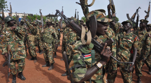 SPLA Soldiers