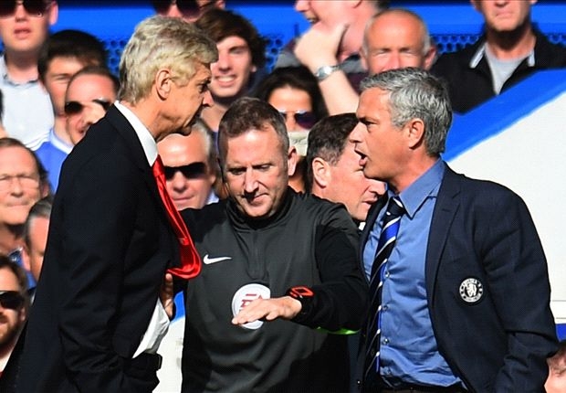 Mourinho và Wenger không có mối quan hệ tốt