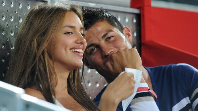 Irina và Ronaldo từng có thời gian mặn nồng bên nh