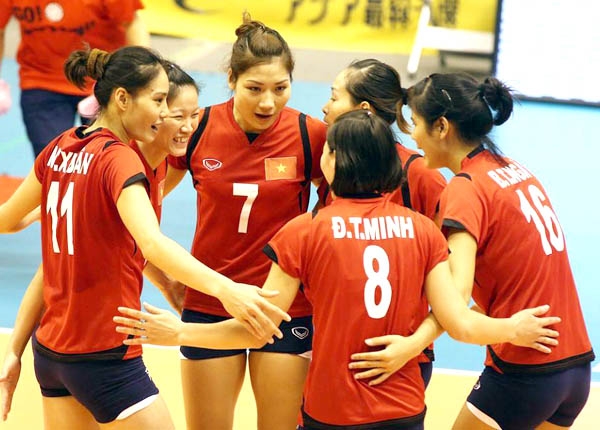 ĐT bóng chuyền nữ Việt Nam thắng sốc Nhật Bản