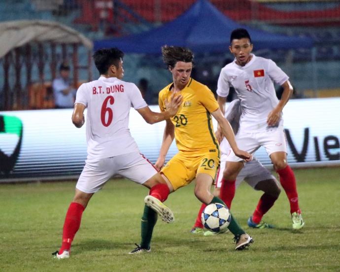 U19 Việt Nam thua đậm U19 Australia