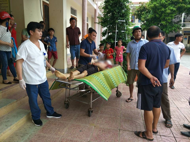 trong lúc tiêm thuốc