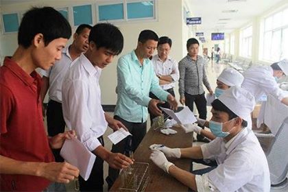 Kiểm tra sức khỏe toàn bộ lái xe tại tỉnh Hải Dươn