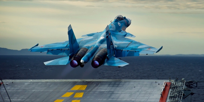 Máy bay chiến đấu trên tàu sân bay Kuznetsov