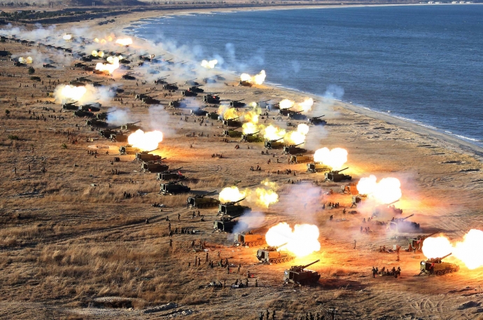 Lực lượng pháo binh của Triều Tiên