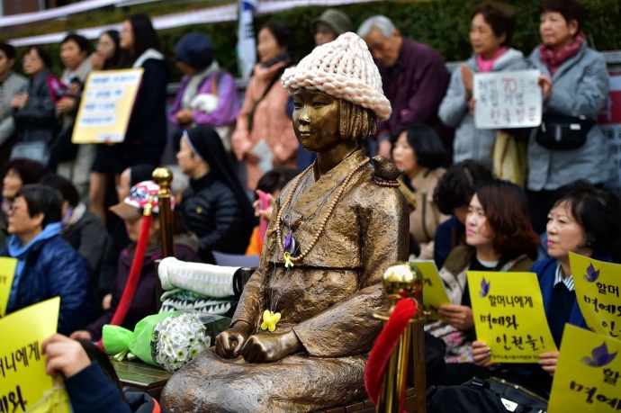 Bức tượng phụ nữ mua vui gây sứt mẻ quan hệ Nhật -