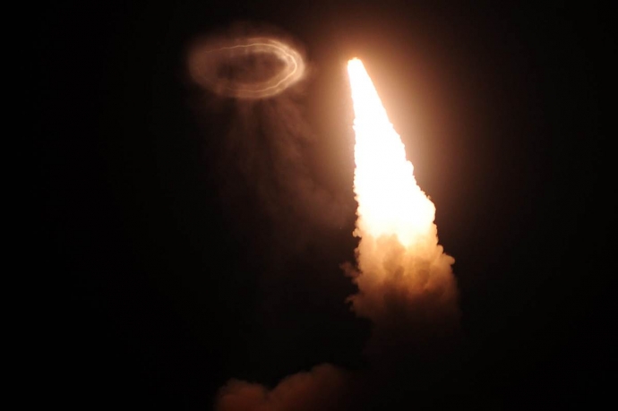 Mỹ phóng tên lửa Minuteman II 0