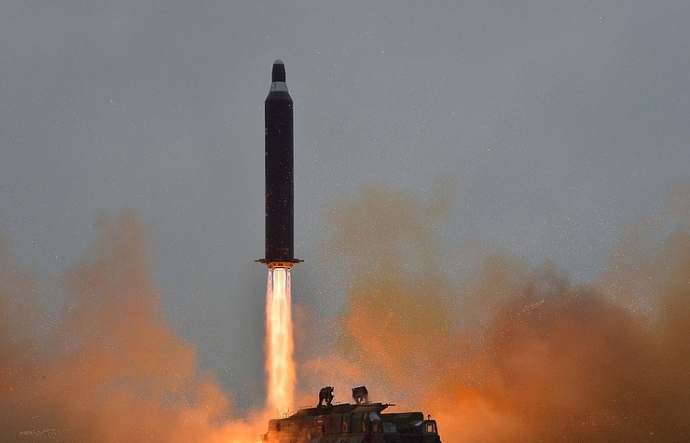 Một vụ phóng tên lửa của Bắc Triều Tiên