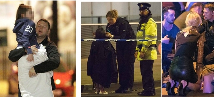 Một số trẻ em bị lạc cha mẹ sau vụ nổ ở Manchester