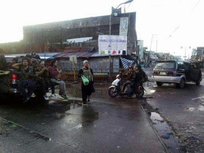 Các phần tử Maute hiện diện ở Marawi 2