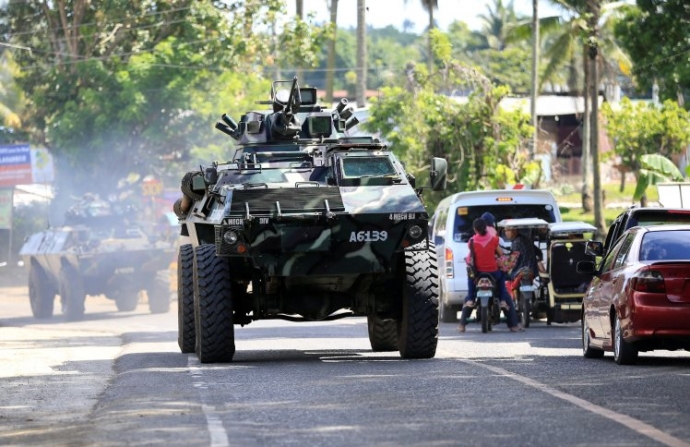 Quân đội Philippines đang đổ dồn về thành Marawi