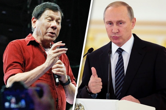 Tổng thống Philippines Duterte và Tổng thống Nga P