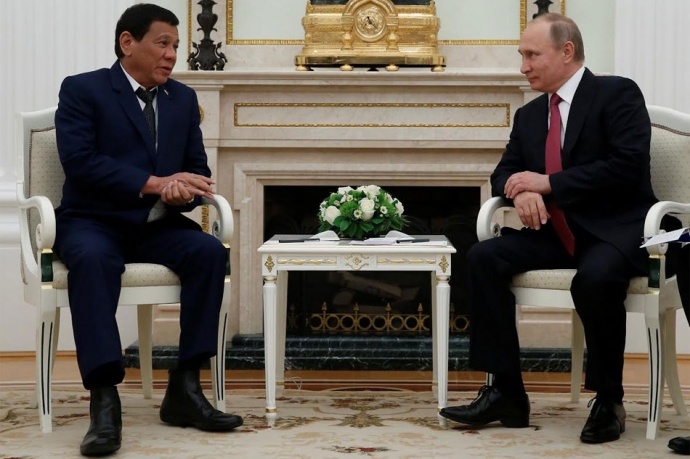 Tổng thống Philippines Duterte và Tổng thống Nga P