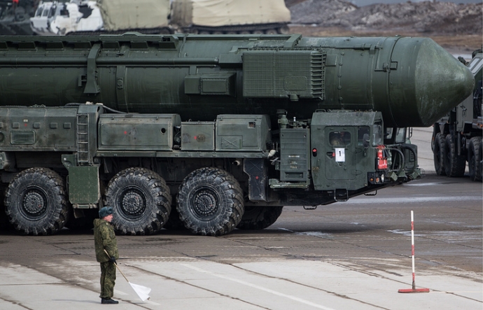 Nine Russian missile regiments