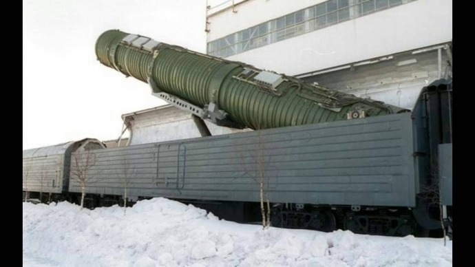 Đoàn tàu mang tên lửa đạn đạo hạt nhân do Liên Xô