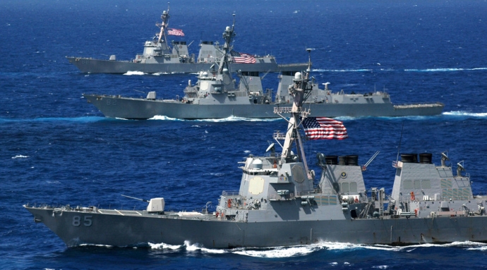 Các chiến hạm của Hải quân Mỹ