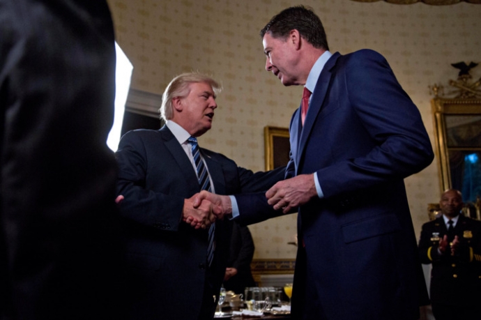 Ông James Comey và Tổng thống Trump