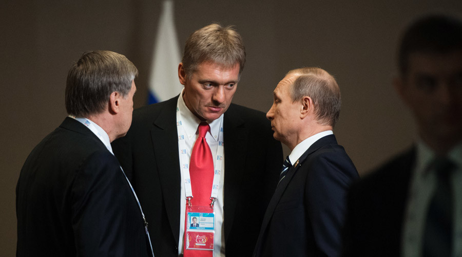 Dmitry Peskov and putin 4