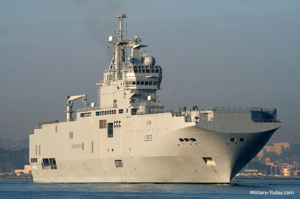 Priboi am ship mistral