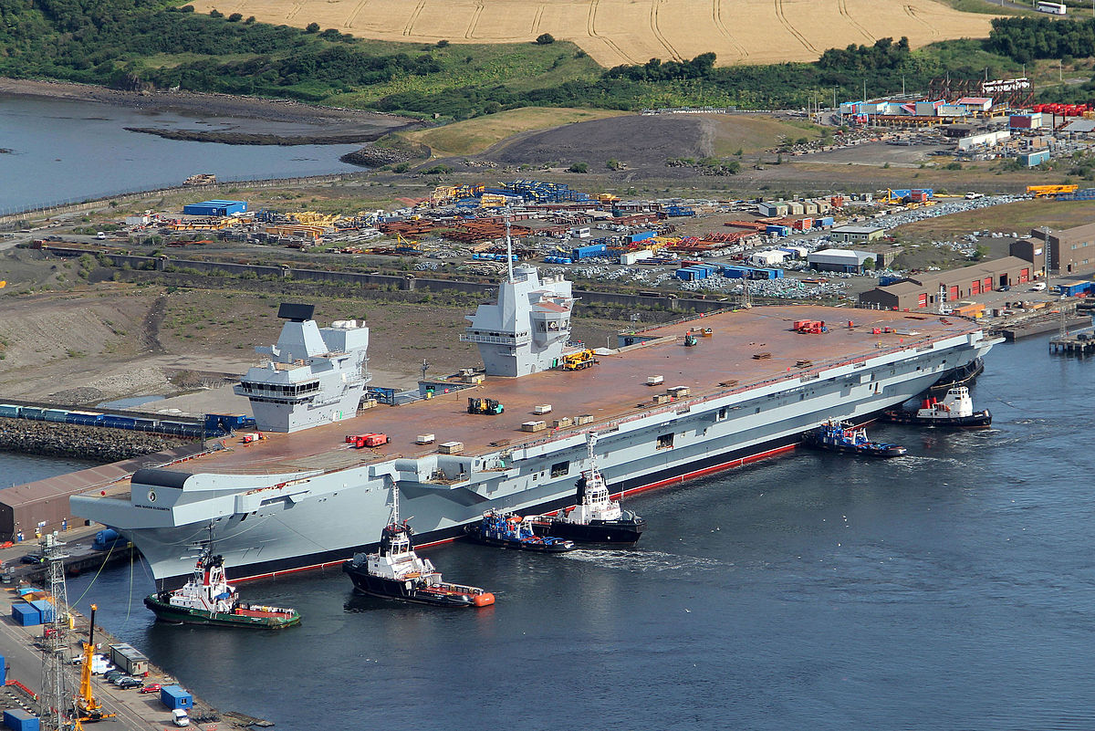 queen elizabeth aircraft carrier