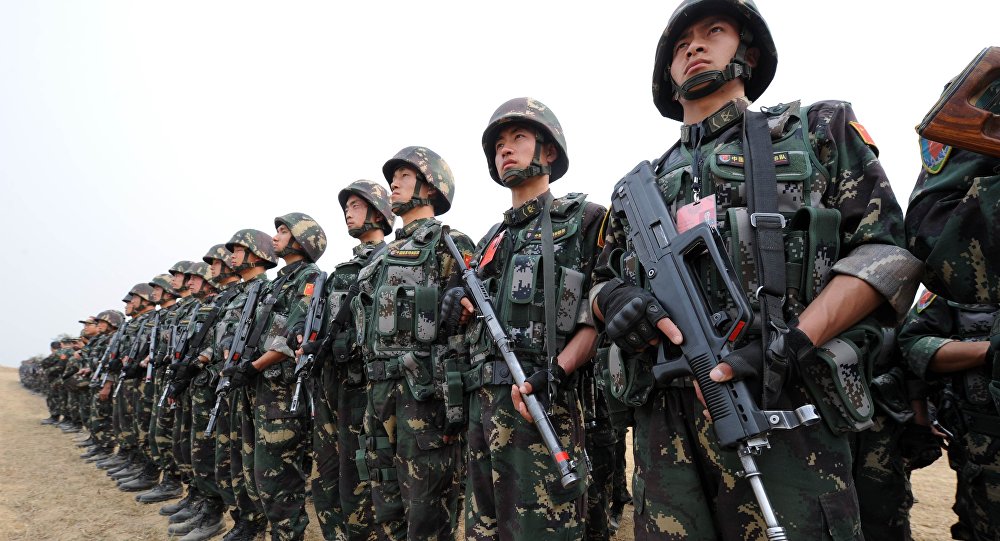 China deploys troops to first overseas base in Afr