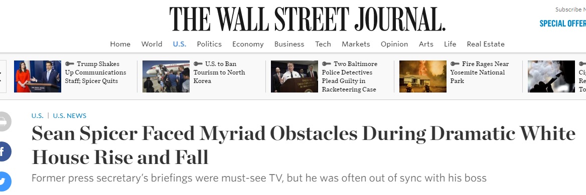 Bản tin của Wall Street Journal