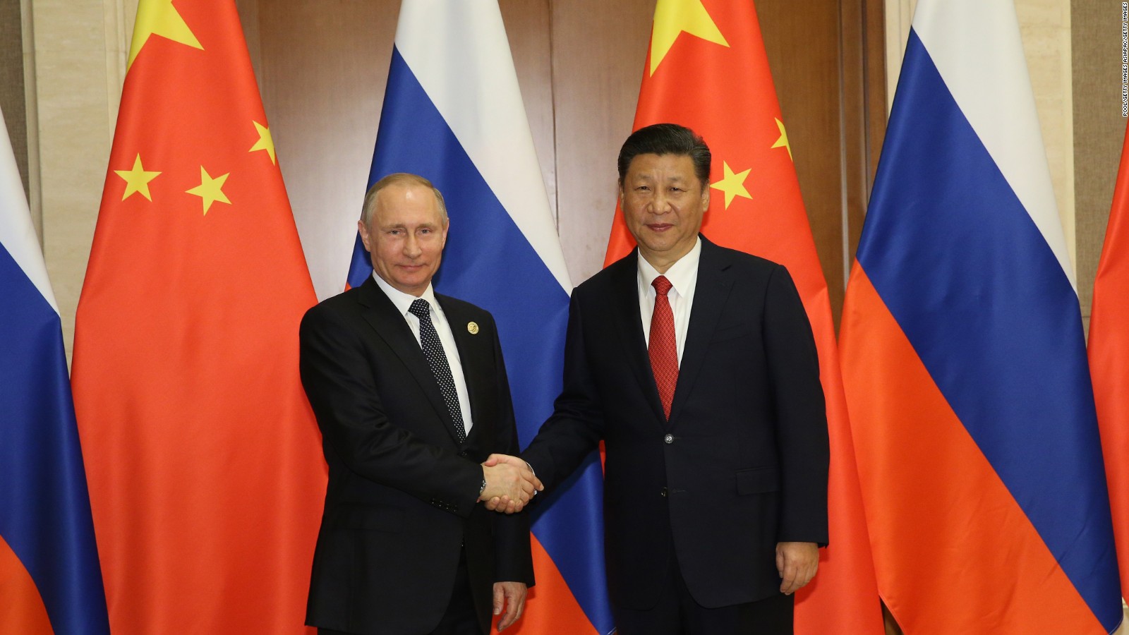 Lãnh đạo Nga - Trung Quốc