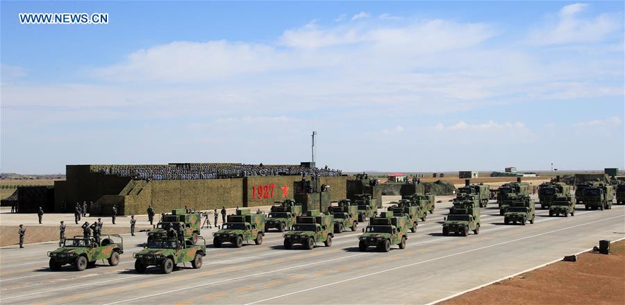 China kicks off first-ever Army Day parade14