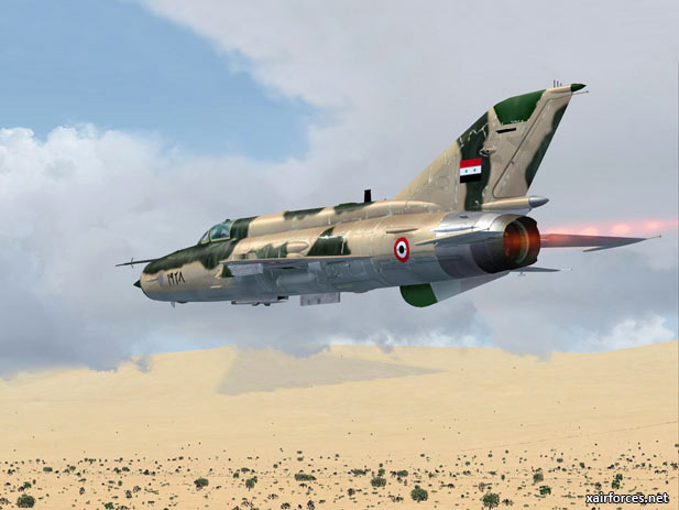 Máy bay MiG-21 của Không quân Syria