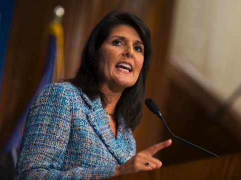 Bà Nikki Haley