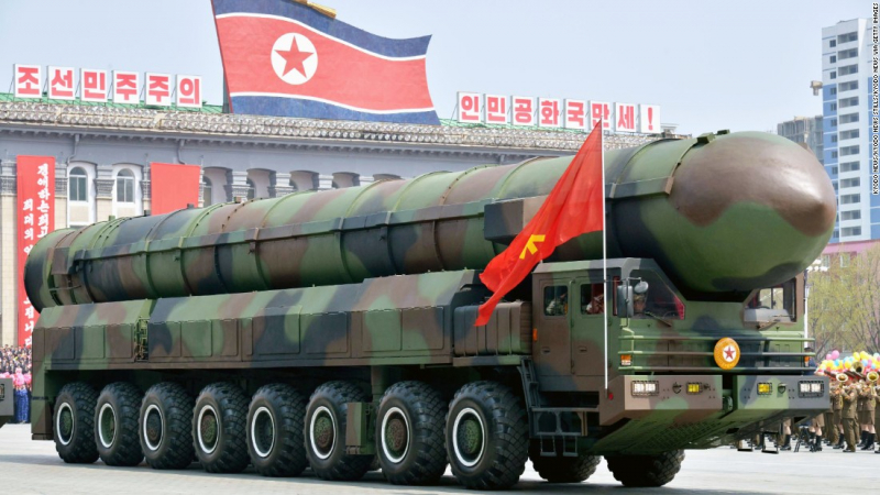 Một quả tên lửa đạn đạo của Triều Tiên
