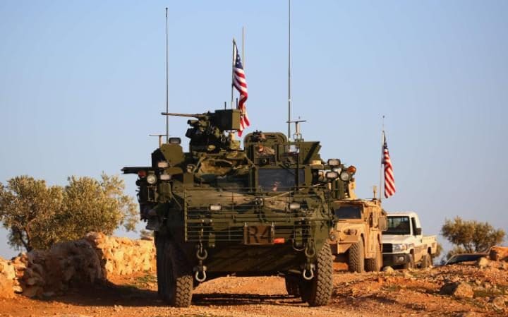 Lực lượng thiết giáp chở bộ binh của Mỹ ở Syria