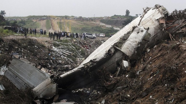 Một vụ tai nạn máy bay ở Congo - Ảnh minh họa