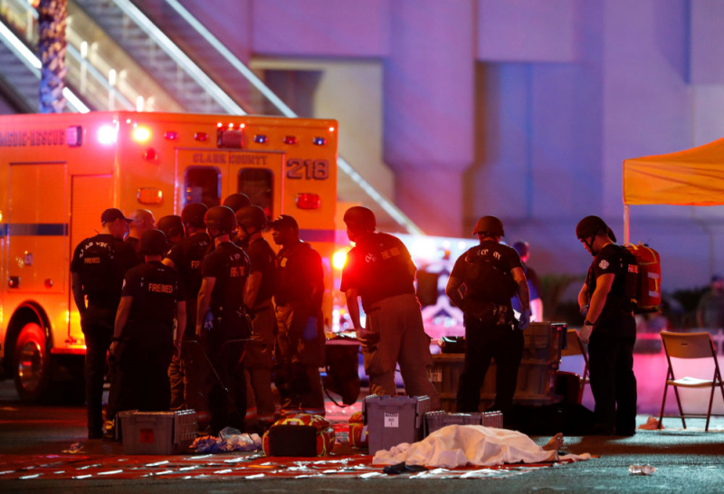 Cảnh sát Mỹ tại hiện trường vụ tấn công đẫm máu