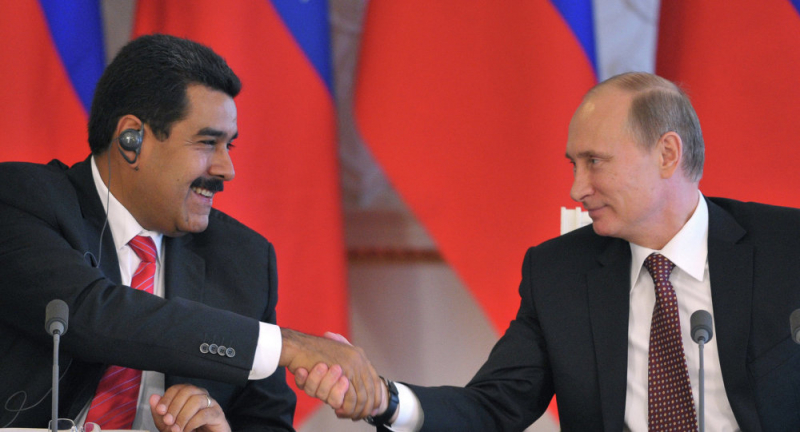 Tổng thống Venezuela và Tổng thống Nga Putin