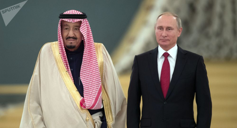 Tổng thống Putin và Vua Arab Saudi