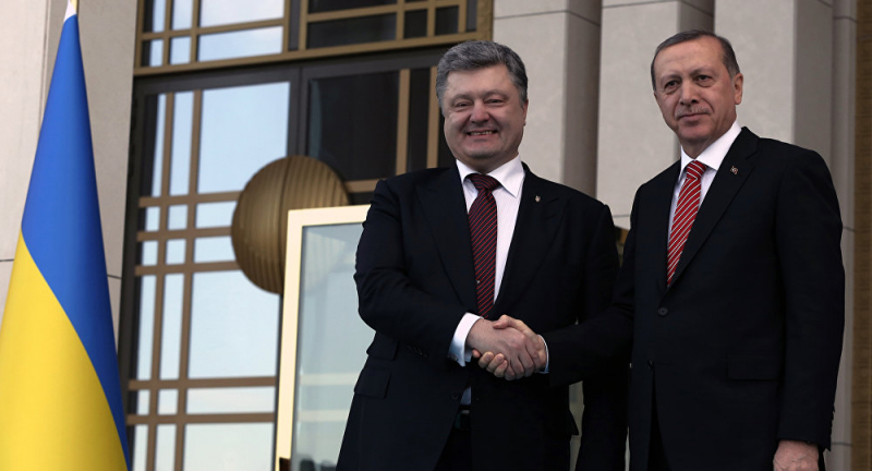 Tổng thống Ucraine và Tổng thống Thổ Nhĩ Kỳ Erdoga